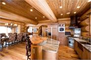 Colorado Log Home Interior